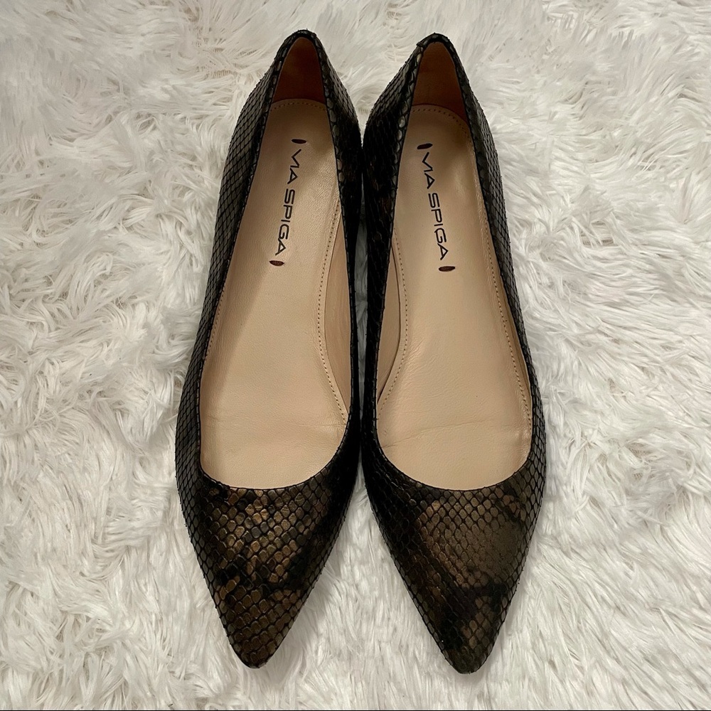 VIA SPIGA pointed toe flats